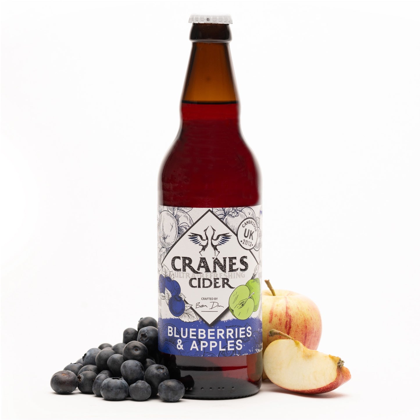 Blueberries & Apples 12x500ml