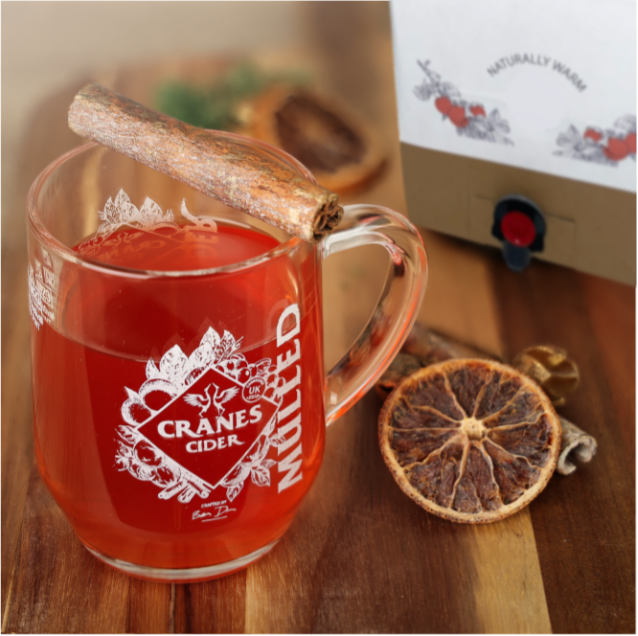 Cranes Mulled Cider Cranberries, Oranges & Cinnamon (5L)