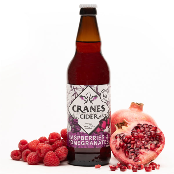 Cranes Cider Raspberries & Pomegranates (9x500ml)