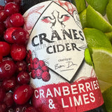 Cranes Cider Cranberries & Limes (9x500ml)
